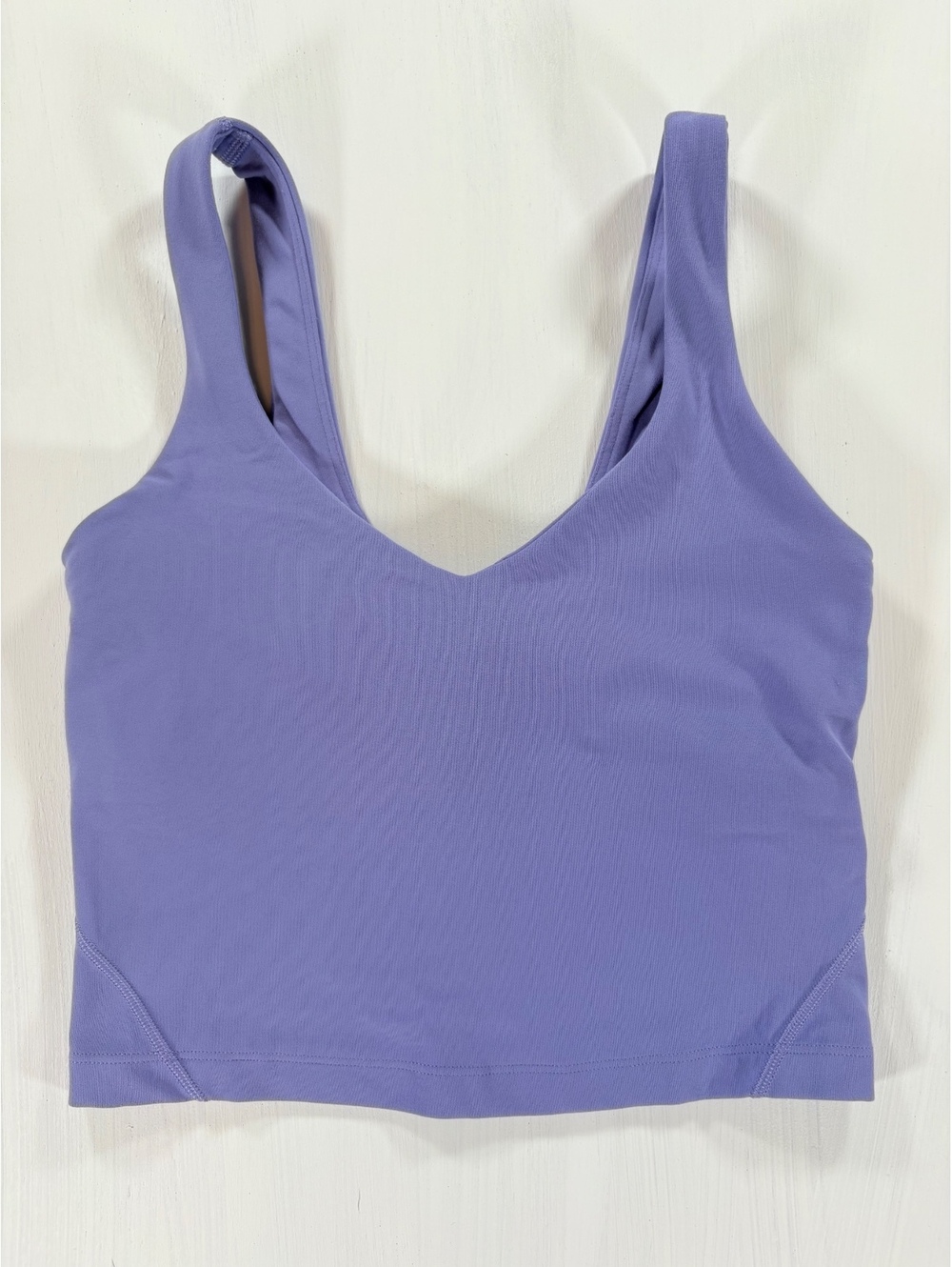 Lululemon Align Tank Dark Lavender V Neck Quiet Luxury Basics Athleisure